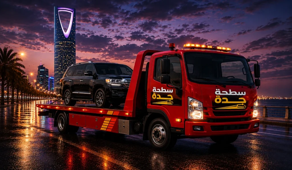 أفضل سطحة جدة لنقل السيارات الهيدروليكية